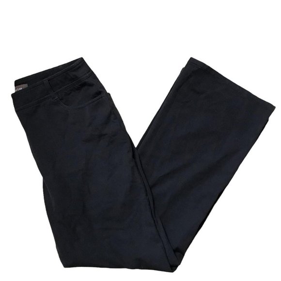 Dark brown flared boot cut pants trousers - Picture 1 of 4